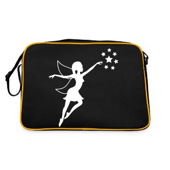 fairy - Retro Bag - black/gold - Back