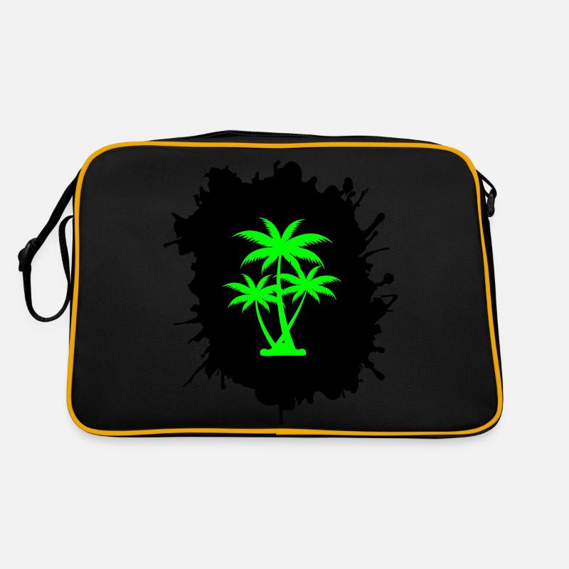 Palm Blobs Retro Bag