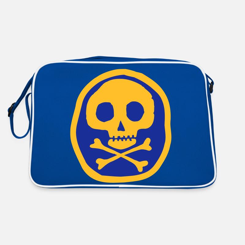 Skull and bones Retro Bag