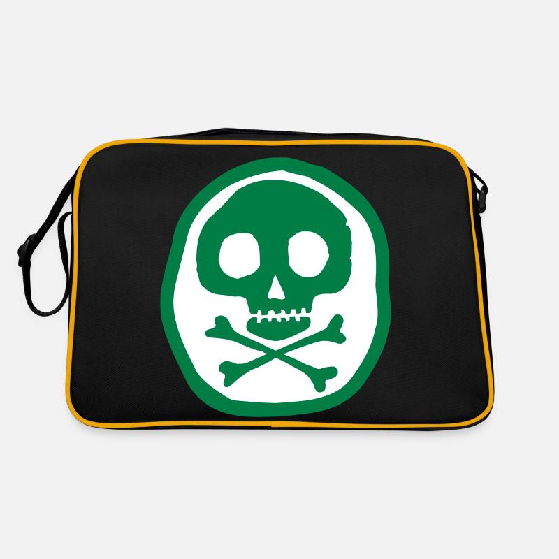 Skull and bones Retro Bag