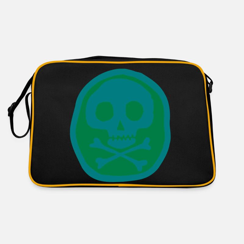 Skull and bones Retro Bag