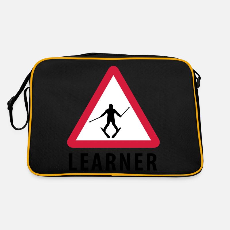 Ski Learner Retro Tasche