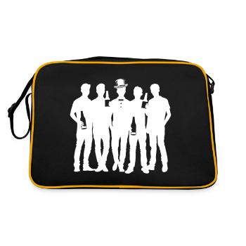 Équipe de palefrenier Bachelor Bachelor - Sac Retro - noir/or - Dos
