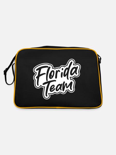 Équipe de la Floride - Sac Retro - noir/or - Dos