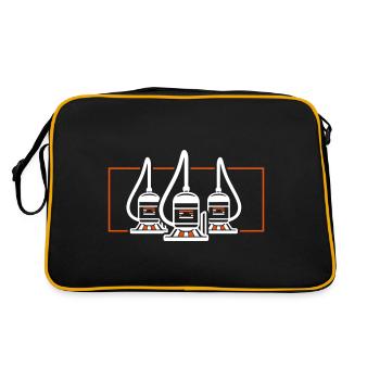 Cleaning the vacuum cleaner - Retro Bag - black/gold - Back