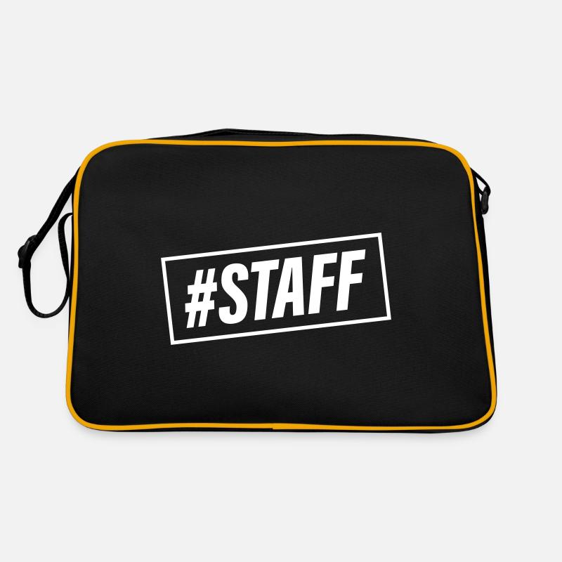 Staff Mitglied Retro Tasche