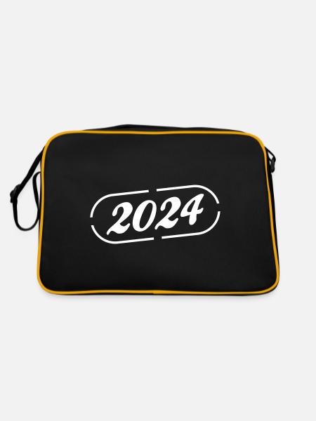 Symbole 2024 - Sac Retro - noir/or - Dos