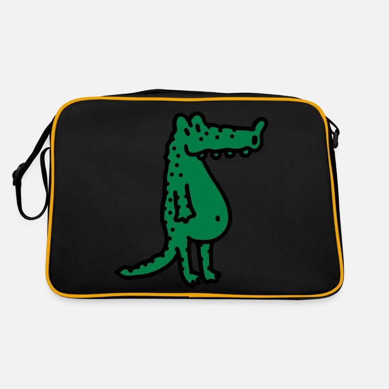 Krokodil Retro Tasche