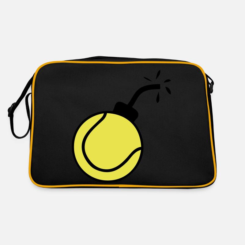 bomb ball tennis1 Retro Bag