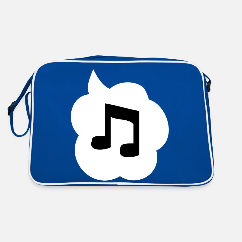Musik Sprechen Retro Tasche