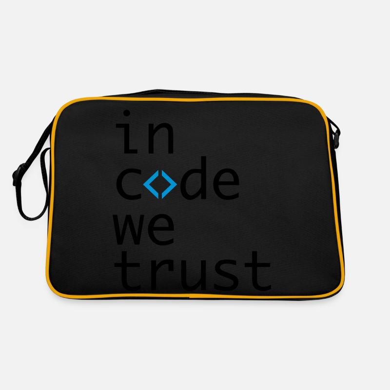 dans le code, nous l'espérons, développeur, codeur Sac Retro
