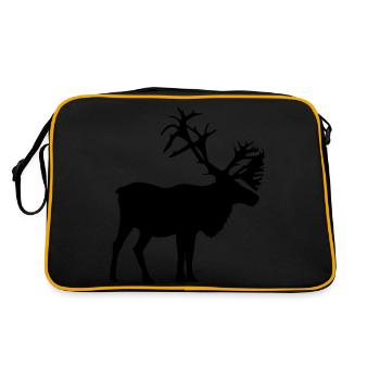 Caribou - Sac Retro - noir/or - Dos
