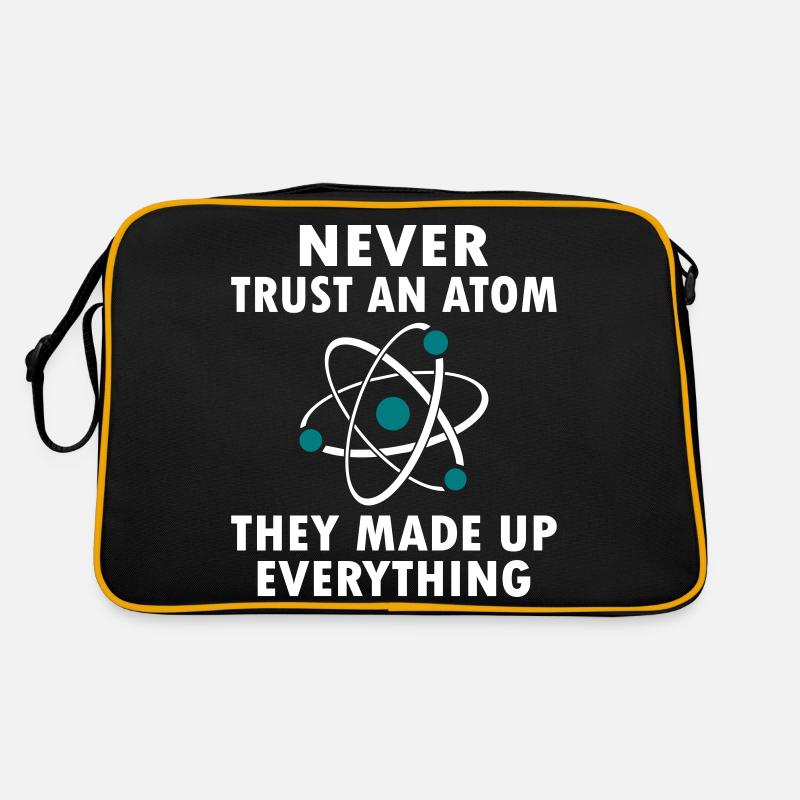 Never Trust An Atom Retro Bag