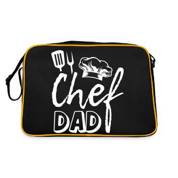Chef Dad - Retro Bag - black/gold - Back