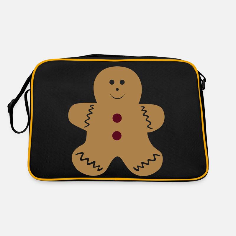 Platzchen Mann Retro Tasche