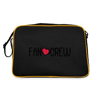 Fan Club - Retro Bag - black/gold - Back