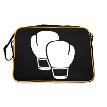 Boxing - Retro Bag - black/gold - Back
