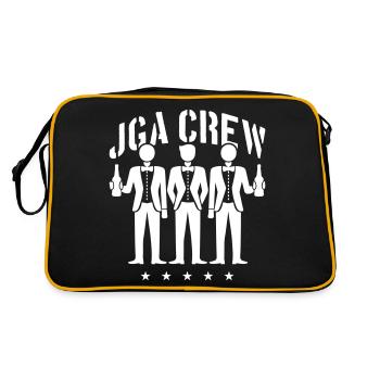 Bachelor Party Crew Bachelor Party - Retro Bag - black/gold - Back