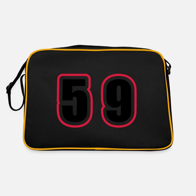 59 Number College Retro Bag