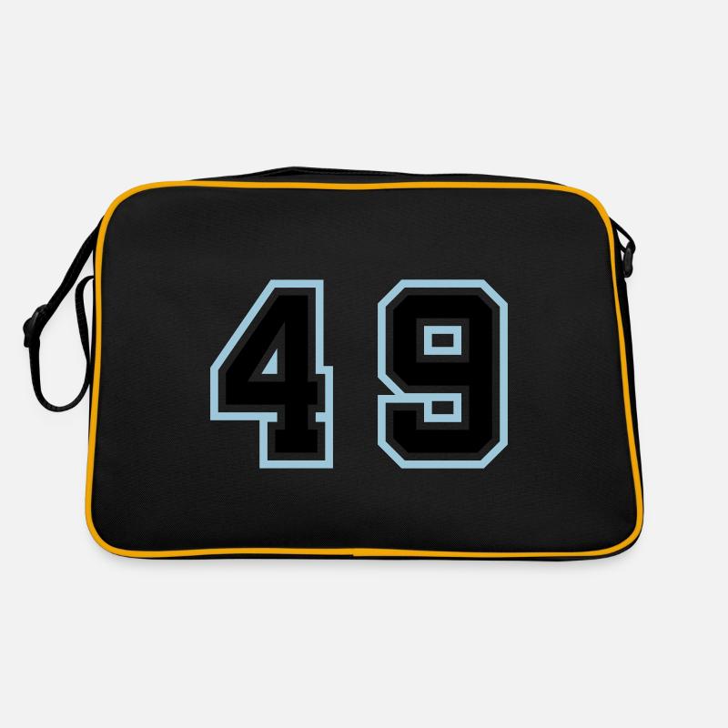49 Symbole numérique Sac Retro