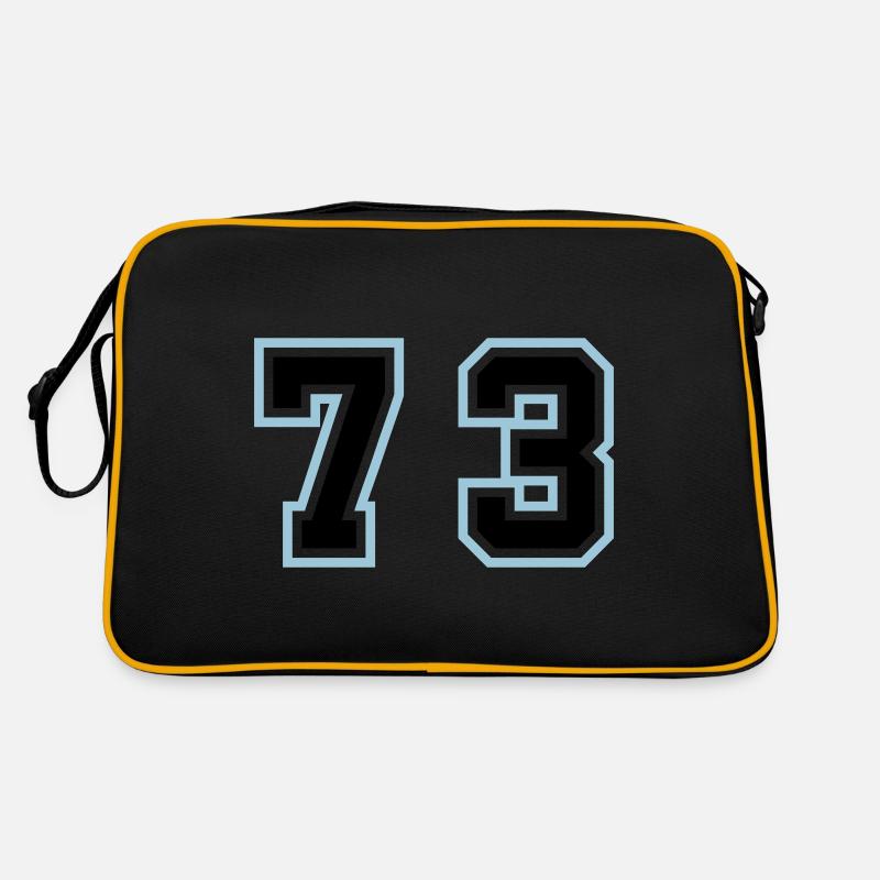 73 Symbole numérique Sac Retro