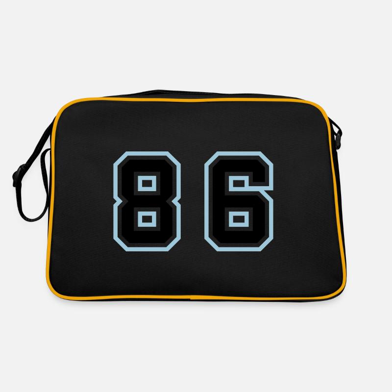 86 Symbole numérique Sac Retro
