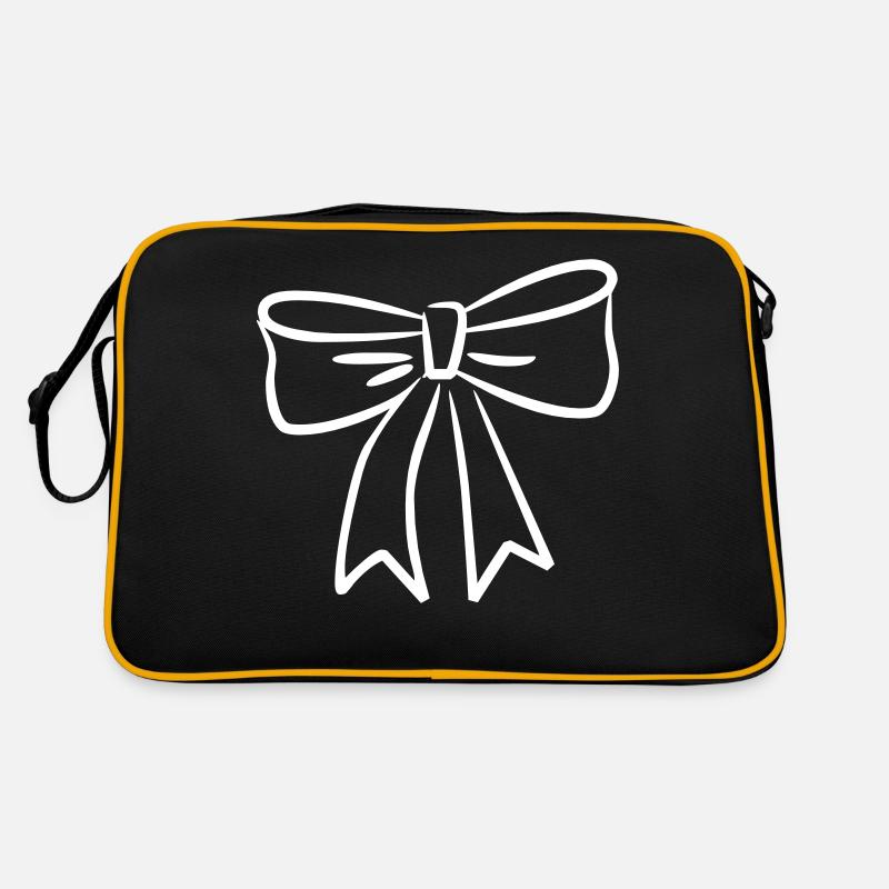 Schleife Retro Tasche