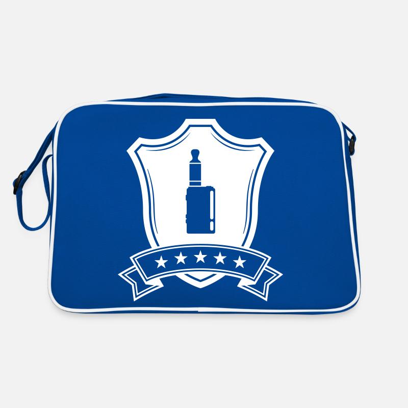 E-Zigarette Wappen Retro Tasche