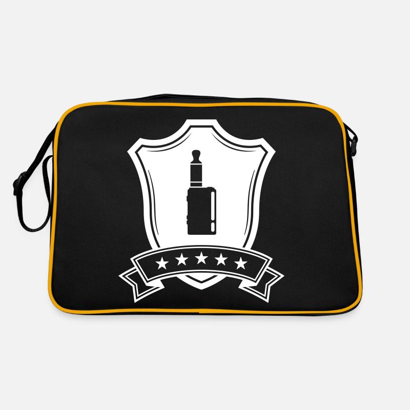 E-Zigarette Wappen Retro Tasche