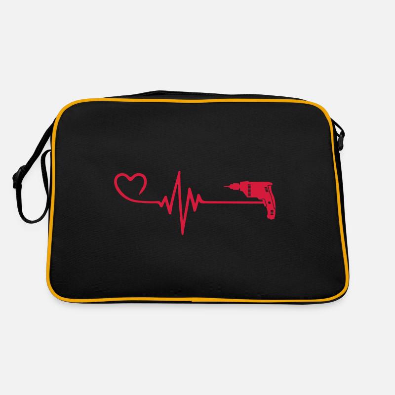 Perceuse Pulse Coeur Amour Sac Retro