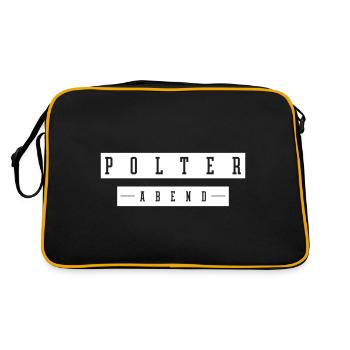 Bachelor Party Wedding Bachelor - Retro Bag - black/gold - Back