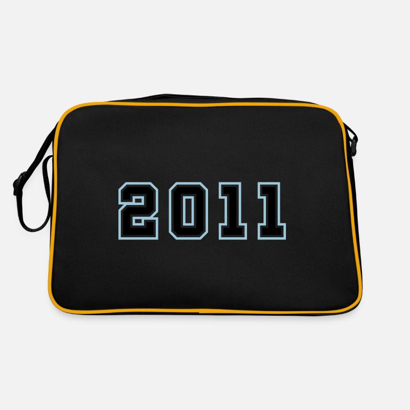 2011 Année Anniversaire Sac Retro