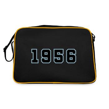 1956 Année Anniversaire - Sac Retro - noir/or - Dos