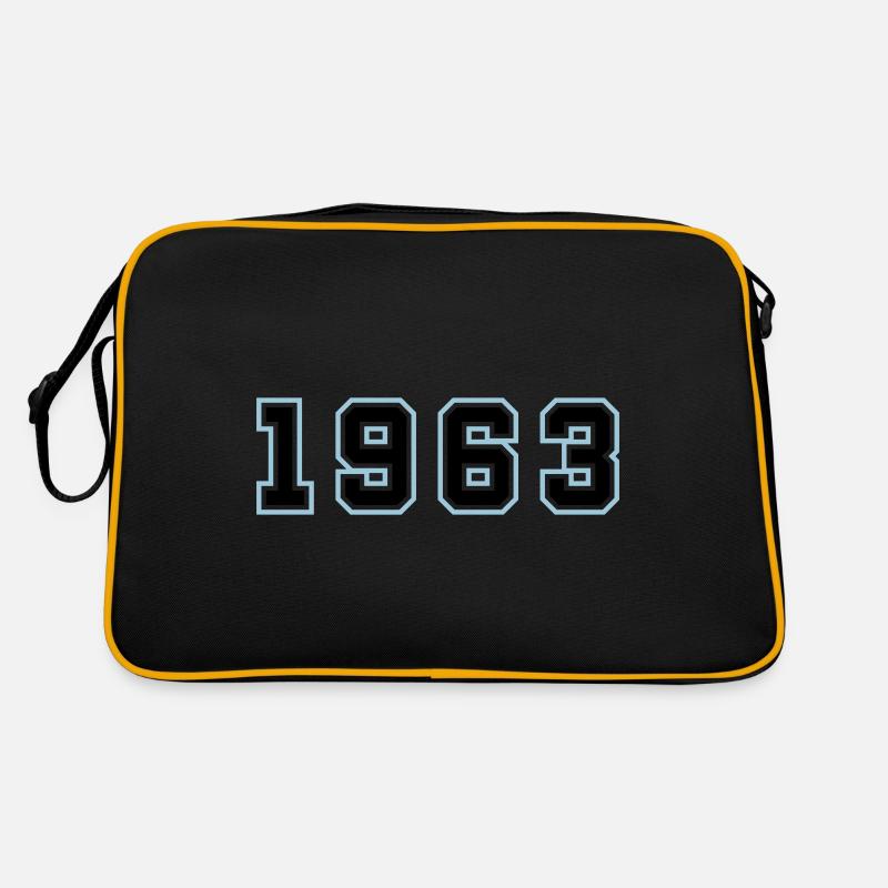 1963 Année Anniversaire Sac Retro