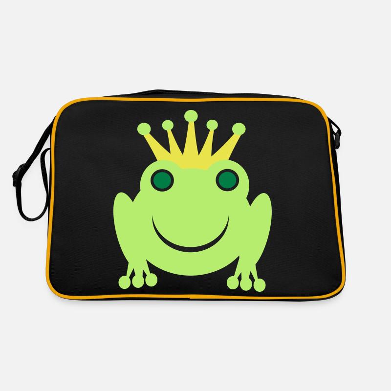 Froschkönig Retro Tasche