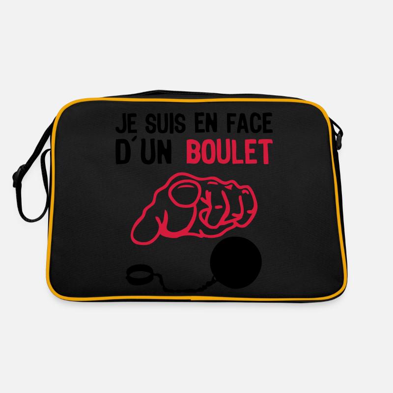 I'm facing ball insulte2 finger points Retro Bag