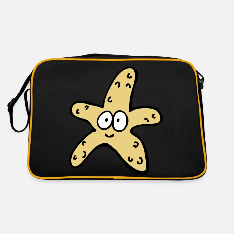 Seestern Retro Tasche