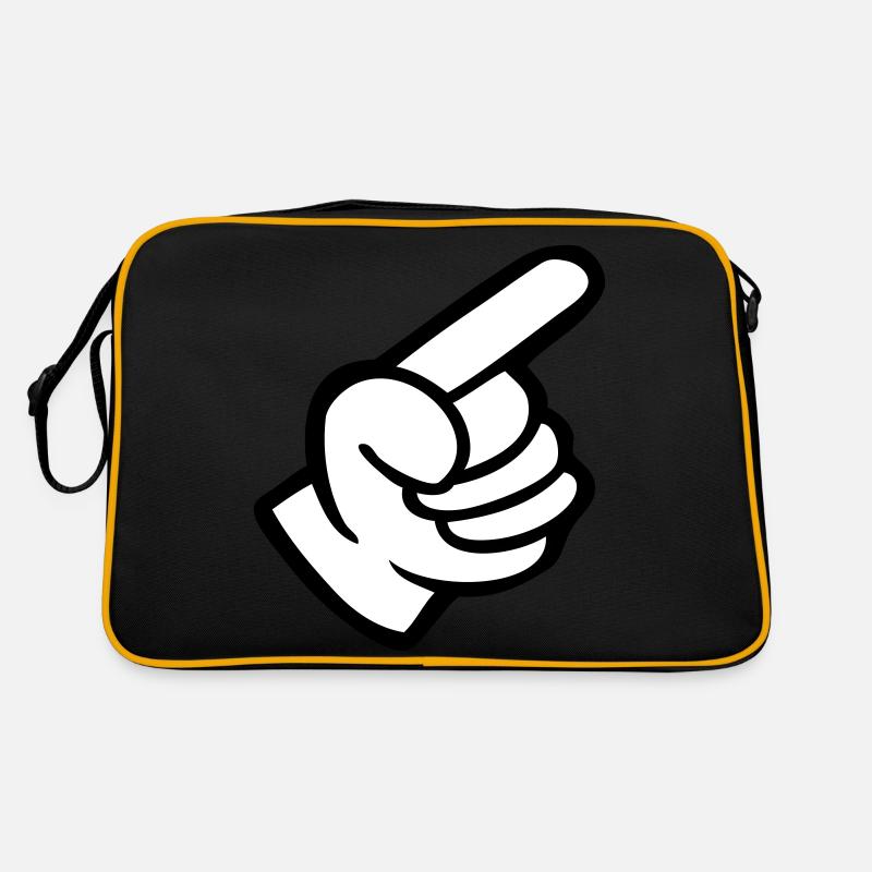 hand finger up Retro Bag