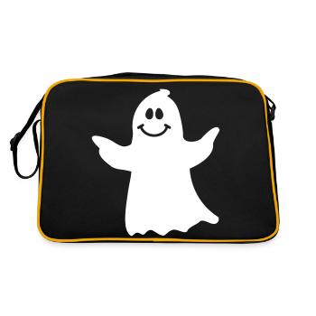 Ghost - Retro Bag - black/gold - Back