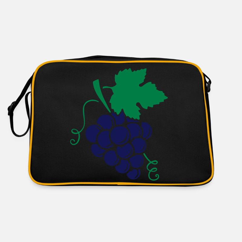 grapes design Retro Tasche