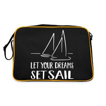 Voile - Sac Retro - noir/or - Dos