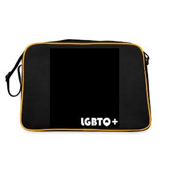 LGBTQ+ - Retro Bag - black/gold - Back