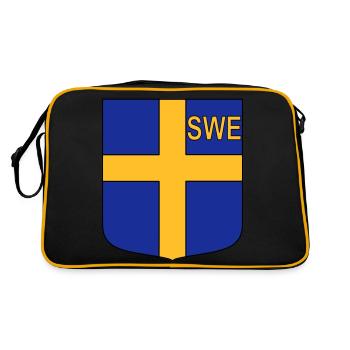 Bouclier ENG - Sac Retro - noir/or - Dos