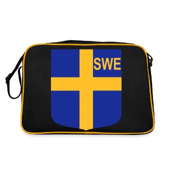 Bouclier ENG - Sac Retro - noir/or - Dos