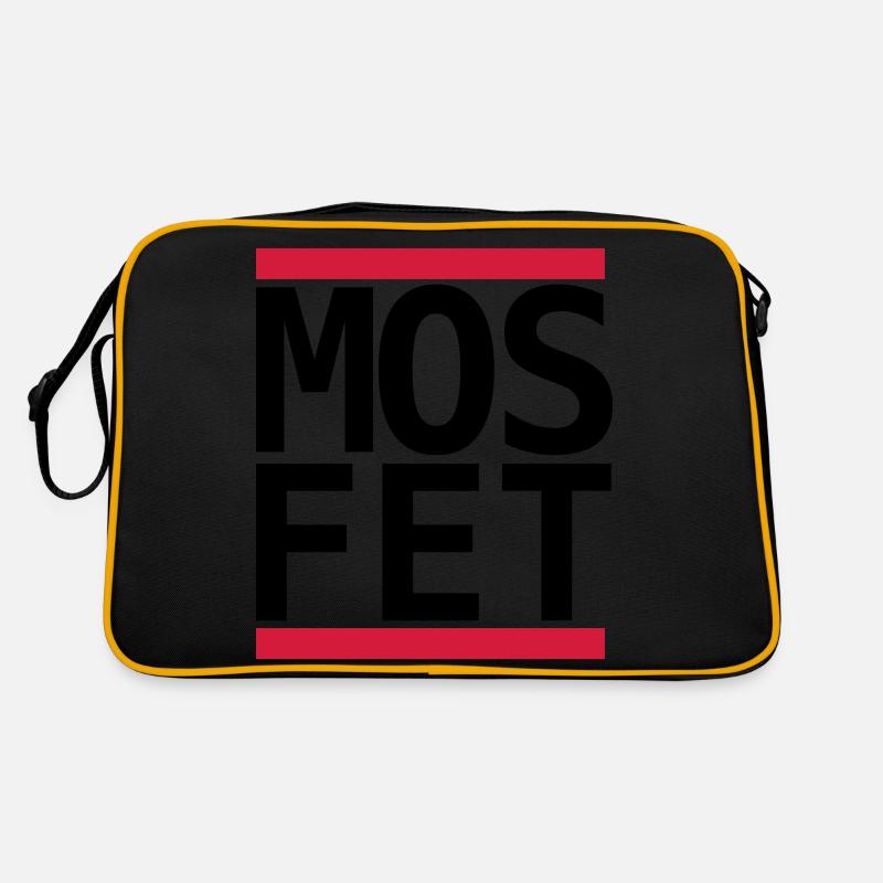 Mosfet Electronics Fans Run Design - Sac Retro - noir/or