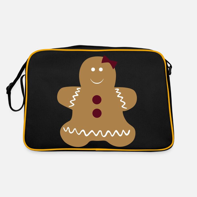 Platzchen Frau Retro Tasche
