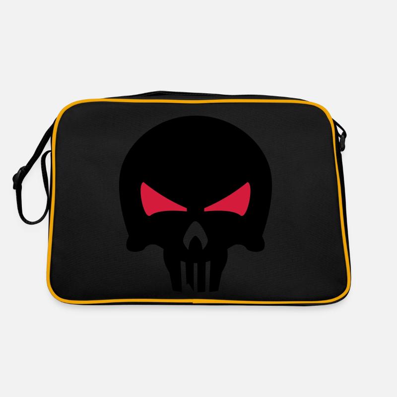 bone head Retro Tasche