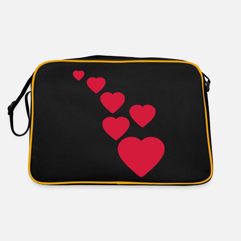 Hearts Retro Bag