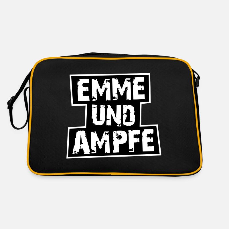 MINIMAL EMMEUNDAMPFE Retro Tasche