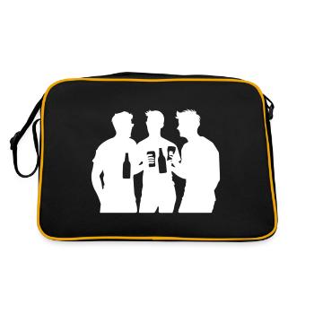 Équipe Bière Équipe - Sac Retro - noir/or - Dos